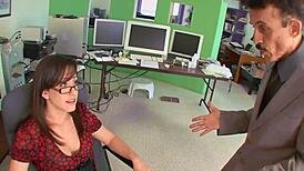 i can't resist jennifer white's busty secretary tits during intense anal ride