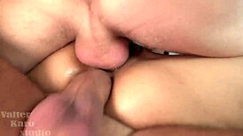 i'm losing it as dp tears into my skinny asian ass with two monster cocks part 3