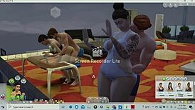 Thick Wide-Hip Asian Swallows Lucky Guy's Huge Cock Teasing Fantasy