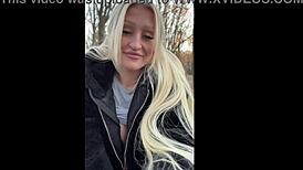 naughty college girl with big tits ass strips for pov toy play