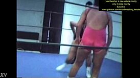 wanna see this mixed wrestling catfight get real intense?