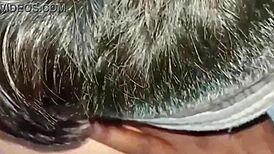 jijaji sits me on chair licks my wet choot then shoves his land deep inside