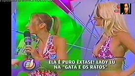 Lady Lu Rips Clothes in Steamy Brazilian Striptease