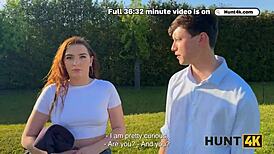 Hunt4k Cuck Watches Girlfriend Pound By Pond Stranger