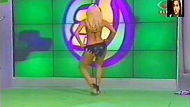 Lady Lu Rips Clothes in Steamy Brazilian Striptease