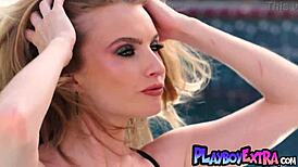 Lareina Tay naked pool strip make your cock throb?