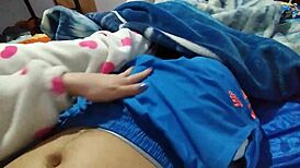 Inexperienced young Brazilian chico gets his first big ass cowgirl ride from hot amateur babe and creampies quick