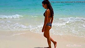 Lita phoenix kicks off thailand adventures with hot tease