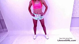 Agent Pounds New Blonde Model's Pussy and Throat at Audition Creampie Finish