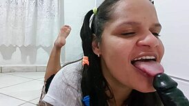 Big Ass Brazilian Amateur Latina Shakes It in Reality Fetish
