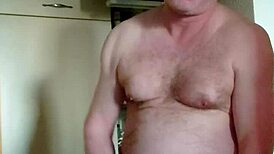 hey chubby nylon boy, morning coffee got your small cock hard for naked masturbation??