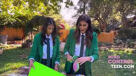 imagine your teacher freeusing hot teen students on outdoor literary quest in uniforms total mind control fantasy