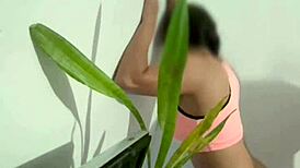 WIFE'S CLEANING GIRL SHARES STEAMY AFTER-HOURS SECRET ENCOUNTER