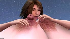Asian Cartoon Big Nipples Teased