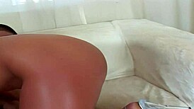 EAGER CARMEN SHAKES HER BUBBLE BUTT GETTING POUNDED AND FACIALIZED IN LINGERIE