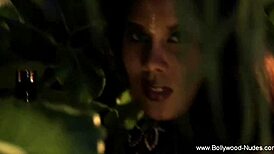 beautiful indian milf brunette seduces with cute mature solo dance moves