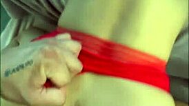 mexican latina amateur toys her ass beautifully with ex's dildo
