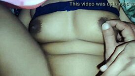 stepsister shares bed and tempts with tight curves in the night