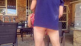 my friend's wife cheats licks my cock outdoor clothed cunilingus she's real cumslut