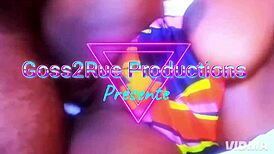 damn fat bitch screamin on that huge black monster cock