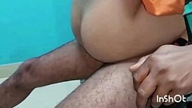 jijaji sits me on chair licks my wet choot then shoves his land deep inside