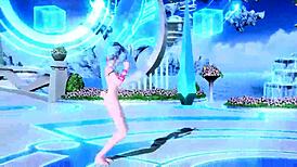 Hatsune Miku's Big Tits Nude Rabbit Hole Costume