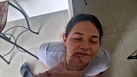Homemade Cumshot Compilation Drenching Cute Colombian Latina Faces
