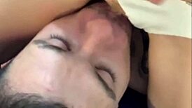 that juicy brazilian teen's shaved big pussy feels so tight during hot fuck