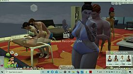 Thick Wide-Hip Asian Swallows Lucky Guy's Huge Cock Teasing Fantasy