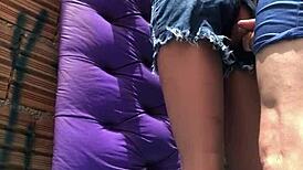 Hey you ever seen a married woman's ass get toy-fucked deep in the favela?