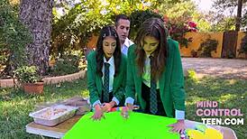 imagine your teacher freeusing hot teen students on outdoor literary quest in uniforms total mind control fantasy