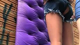 Hey you ever seen a married woman's ass get toy-fucked deep in the favela?