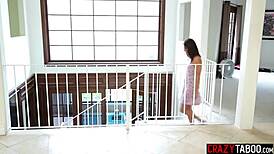 busy milf stepmom india summer gets licked and relaxed by horny teen stepdaughter shyla jennings