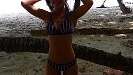 Lita phoenix kicks off thailand adventures with hot tease