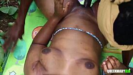 BbW Cheats on Husband with Local Farmer's Big Black Cock Doggy