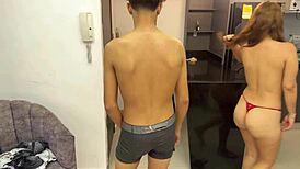 Mi Madrastra's Huge Ass Bet Turns Into Tricky Fuck