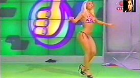 Lady Lu Rips Clothes in Steamy Brazilian Striptease