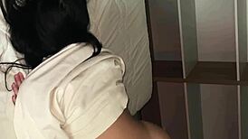 Homemade Wife's Big Ass Bounces in Doggy Doggystyle Cumshot Compilation
