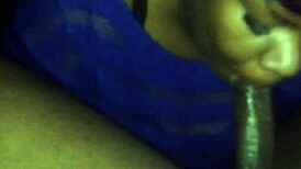 Fat bbw slurps sloppy on thick cock like hungry slut