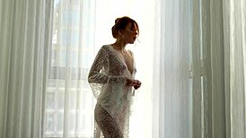 Gentle Cheerful Seik Sucks Cock Orgasm In Morning Shower Blowjob