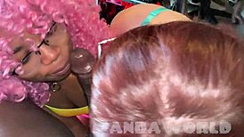 Fat big titty pawg bbw shares mff threesome sloppy bj tiddy fuck with ebony slut big black cock
