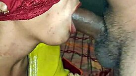 newly married desi BHABHI gives BEST BLOWJOB to husband