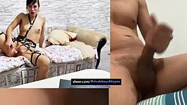 unsatisfied curvy blonde wife, fingering puffy pussy like femme fatale?
