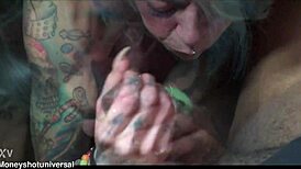 New Punk Neighbor Skarlit Angel Craves Black Cock Deepthroat