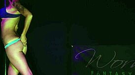 SEXY STRIPTEASE RIPS CLOTHES OFF DANCING!