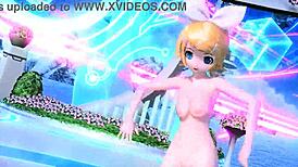 kagamine rin's huge tits and pussy nude mod exposed?