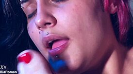 Pretty toes beg for your eager tongue lick