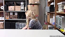 lp officer fucks adira allure's teen pussy doggystyle office riding