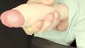 robbystrokes pumps foreskin extender for massive cumshot explosion 💦🔥