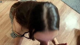 girlfriend, you want even more sloppy cum in your mouth?